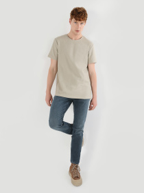 Футболки і поло Colin’s модель CL1063650_Q1.V1_BEI Футболки і поло Colin’s модель CL1063650_Q1.V1_BEI Фото