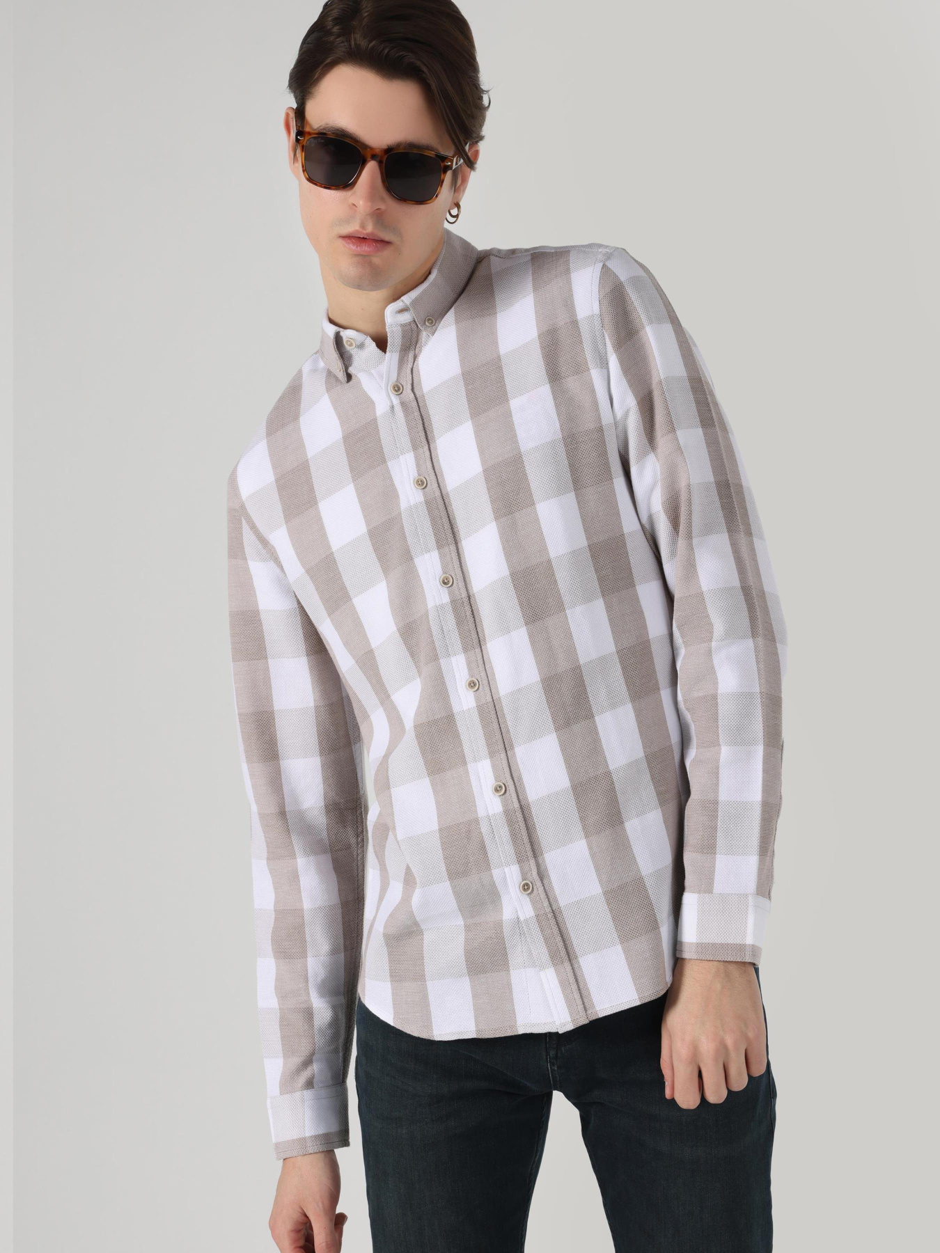 Рубашки Colin’s модель CL1063205_Q1.V1_BEI Фото