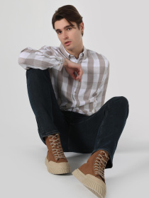 Рубашки Colin’s модель CL1063205_Q1.V1_BEI Рубашки Colin’s модель CL1063205_Q1.V1_BEI Фото