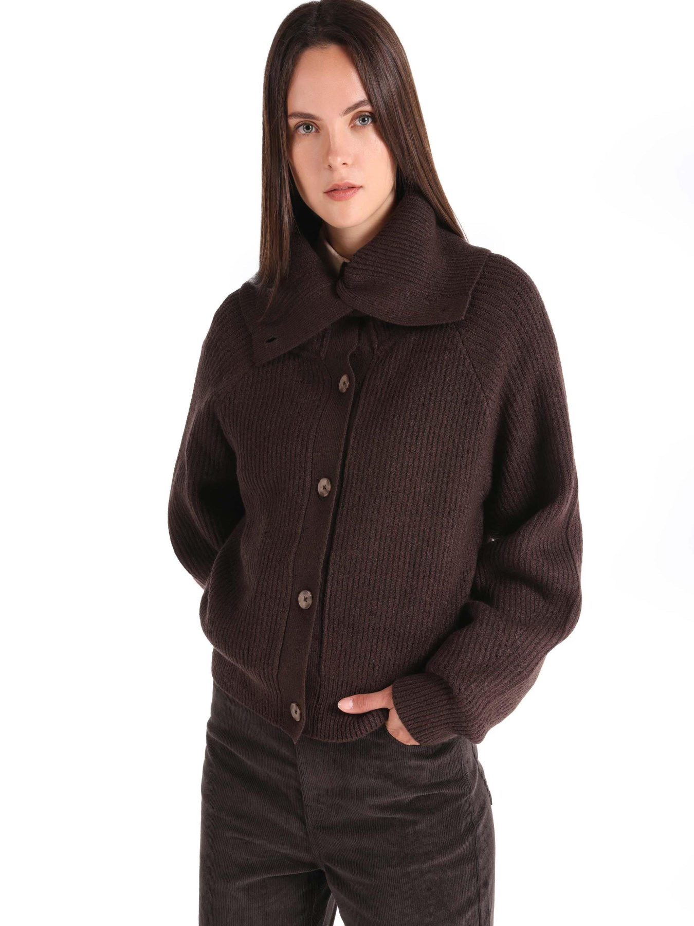 Кофти та светри Colin’s модель CL1065652_Q1.V1_BRW Фото