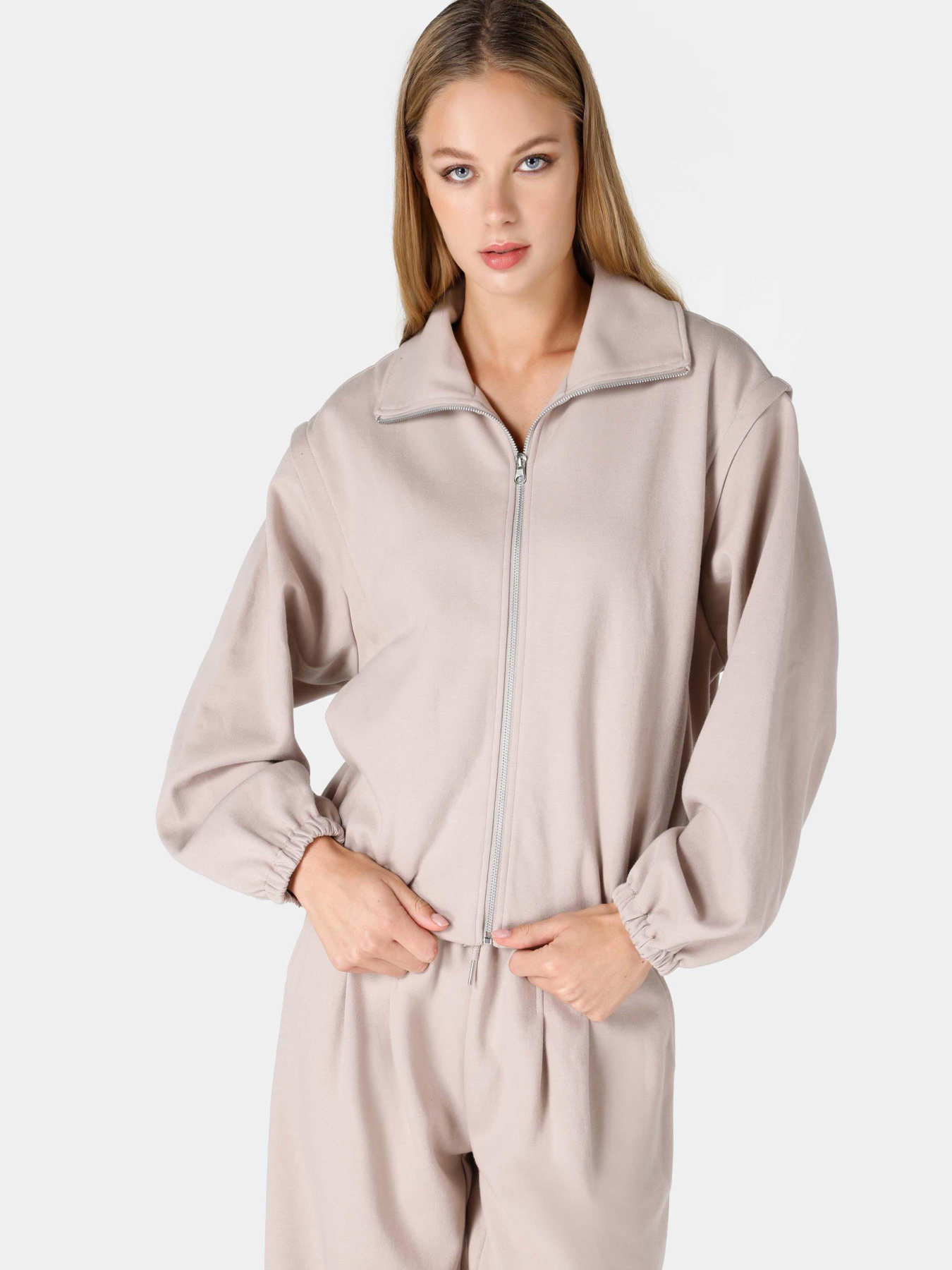 Кофты и свитера Colin’s модель CL1065646_Q1.V1_BEI Фото