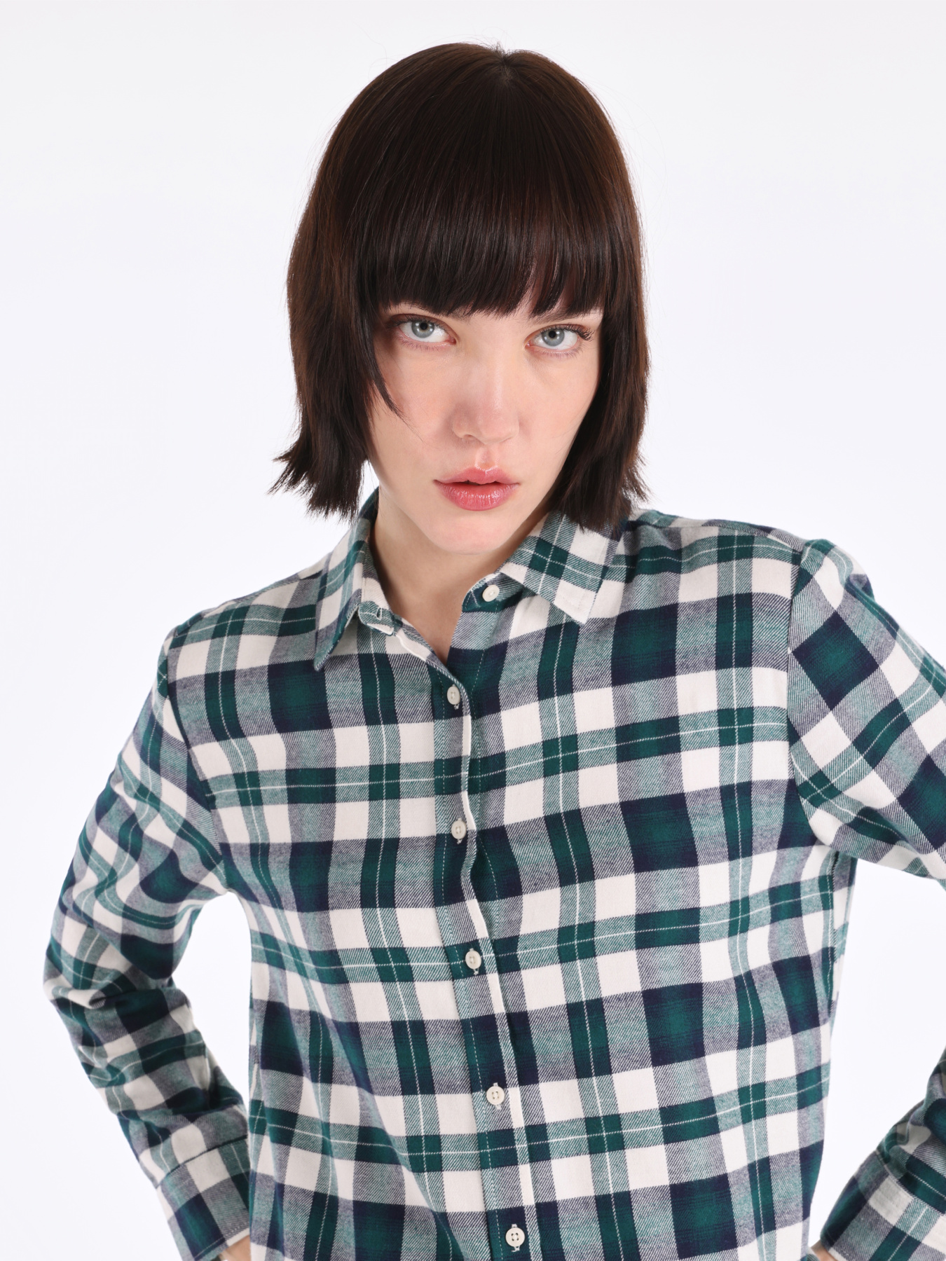 Сорочки Colin’s модель CL1065887_Q1.V1_GRE Фото