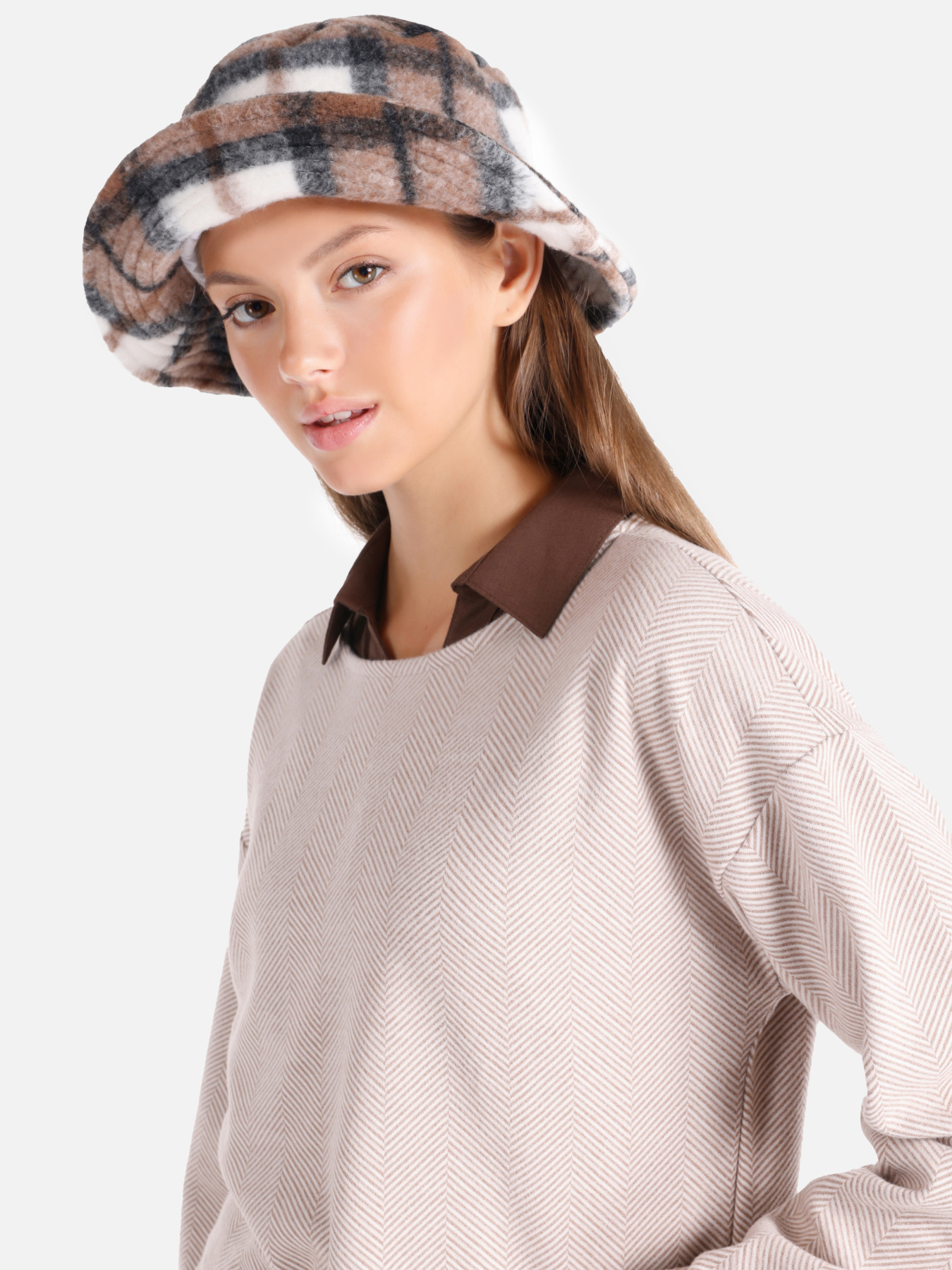 Кофты и свитера Colin’s модель CL1065929_Q1.V1_BEI Фото