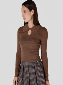 Кофты и свитера Colin’s модель CL1065282_Q1.V1_BRW Фото