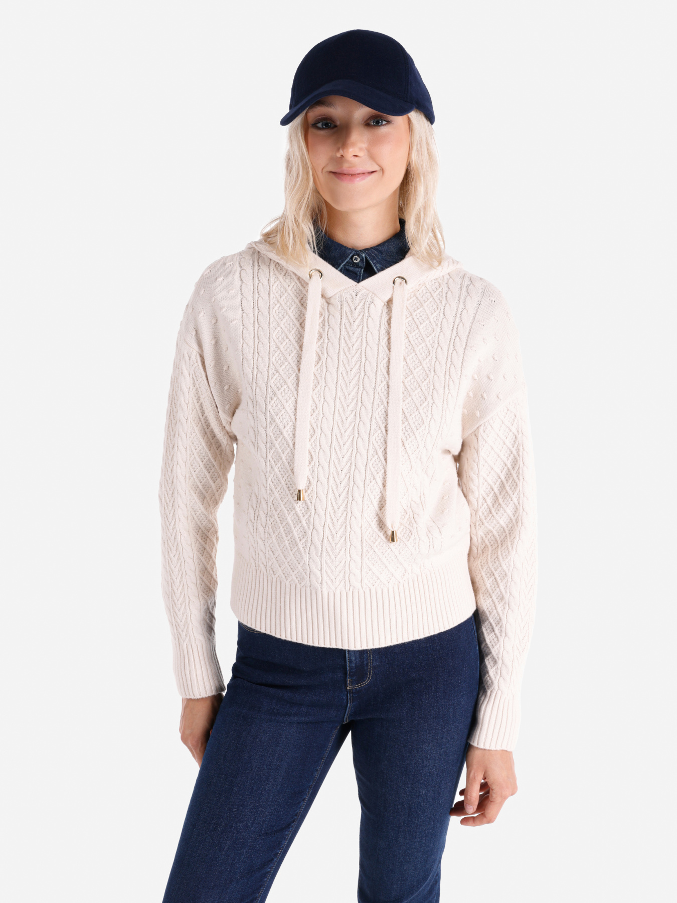 Кофты и свитера Colin’s модель CL1065288_Q1.V1_ECR Фото