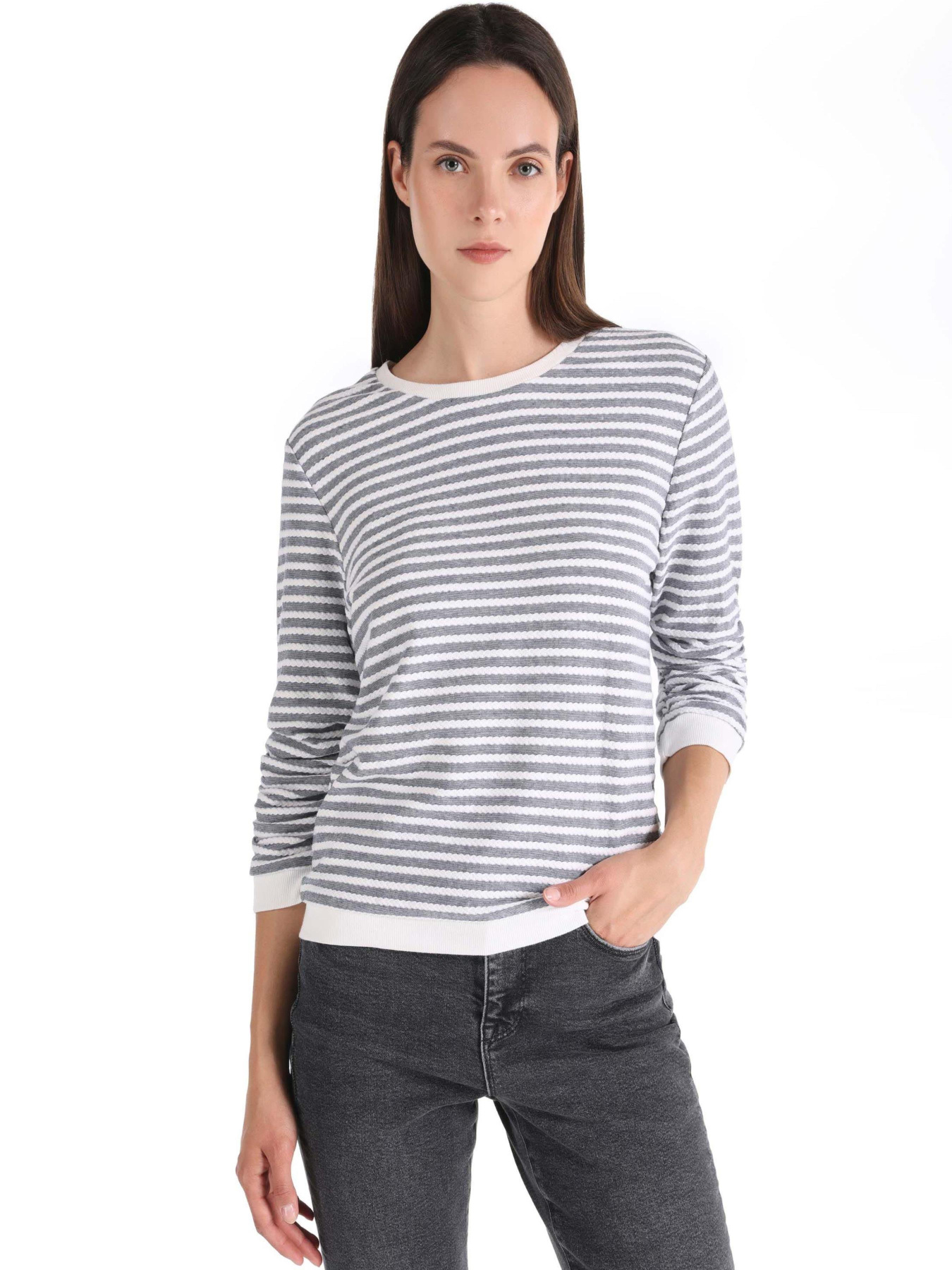 Кофты и свитера Colin’s модель CL1065149_Q1.V1_WHT Фото