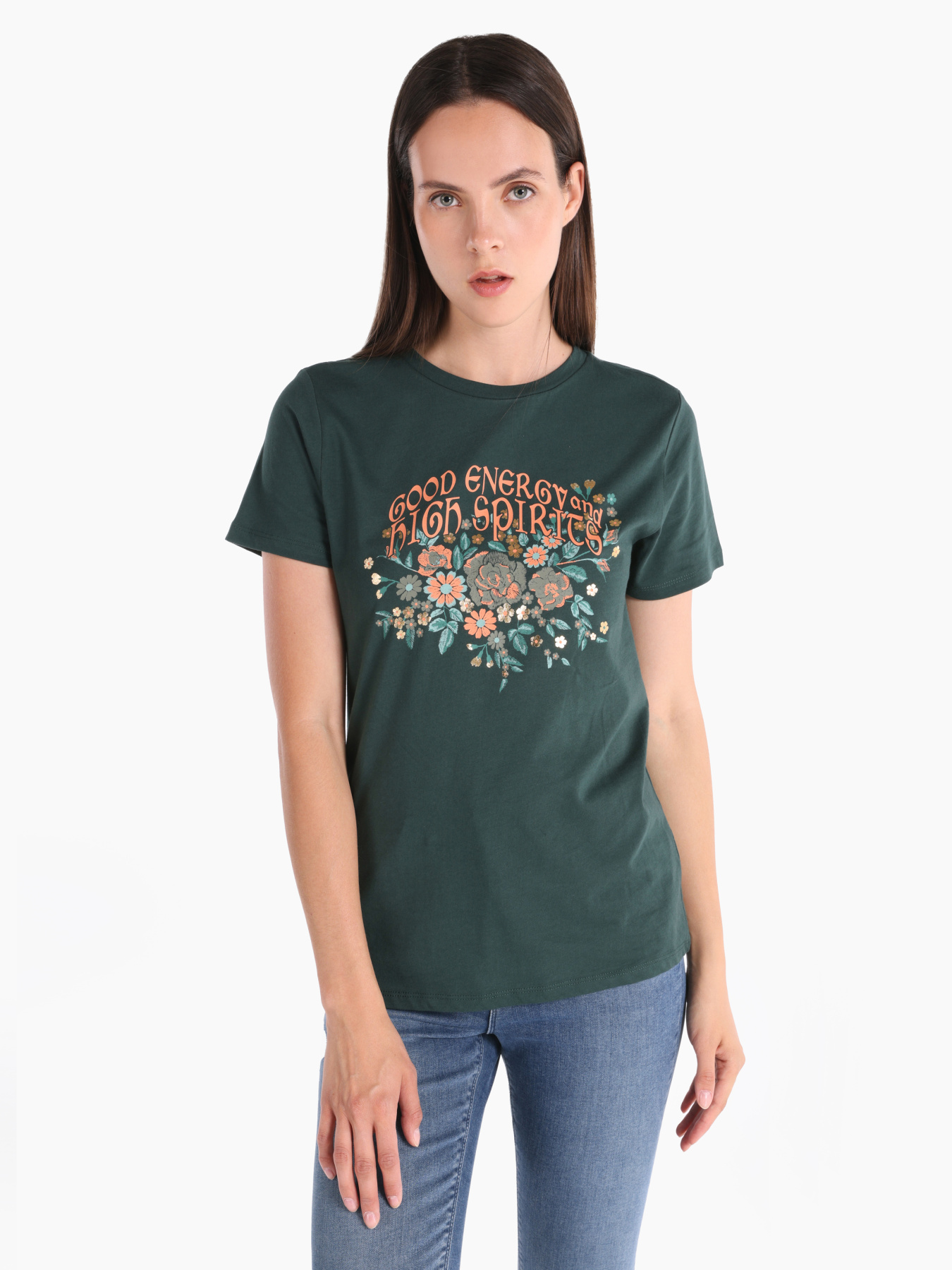 Футболки и поло Colin’s модель CL1065160_Q1.V1_GRE Фото