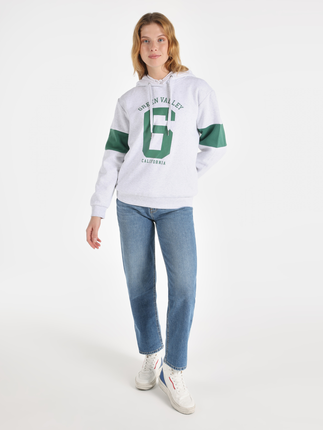 Худи и свитшоты Colin’s модель CL1066038_Q1.V1_LGM Фото