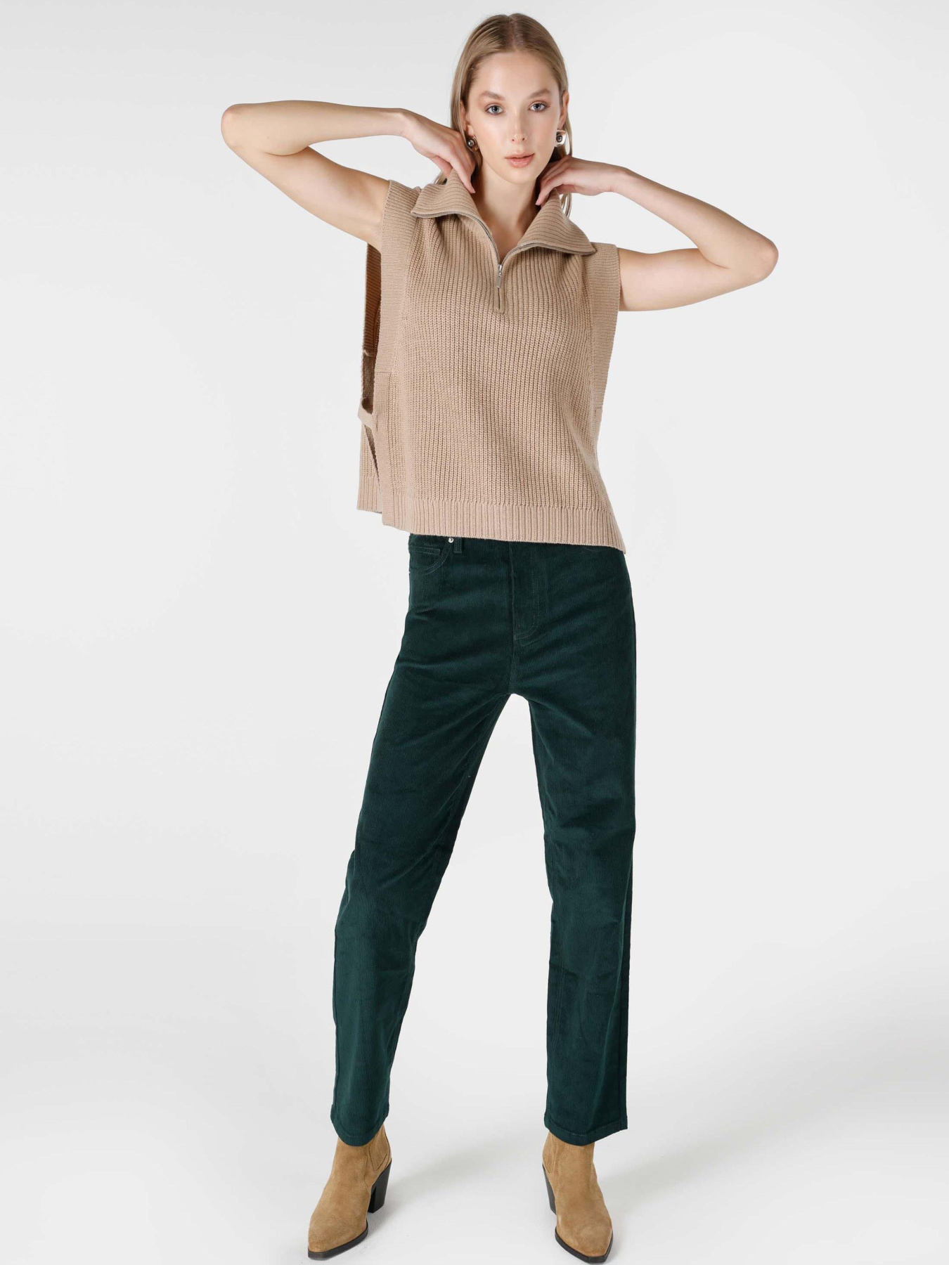 Кофты и свитера Colin’s модель CL1066257_Q1.V1_LBR Фото