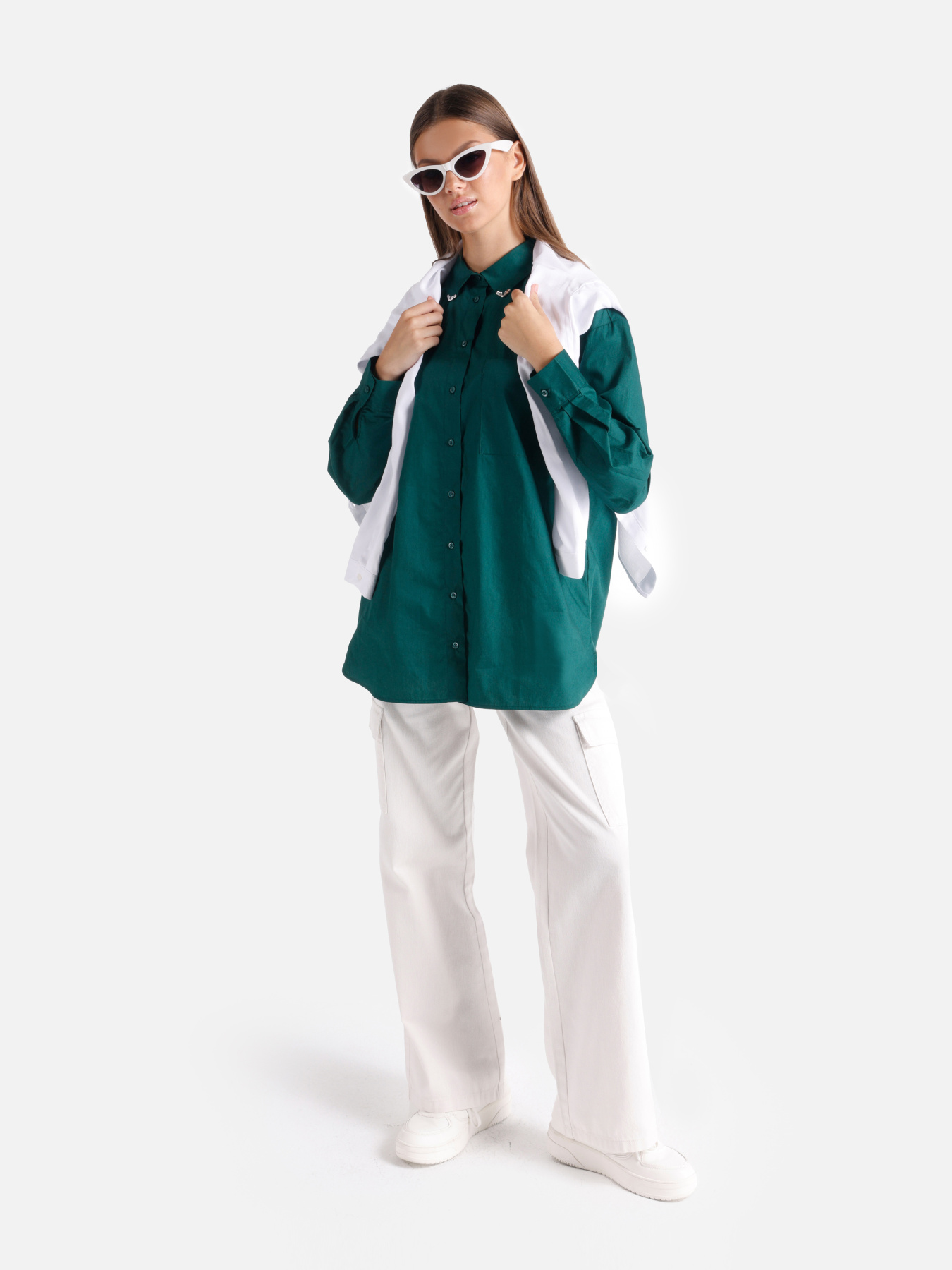 Рубашки Colin’s модель CL1065852_Q1.V1_GRE Фото