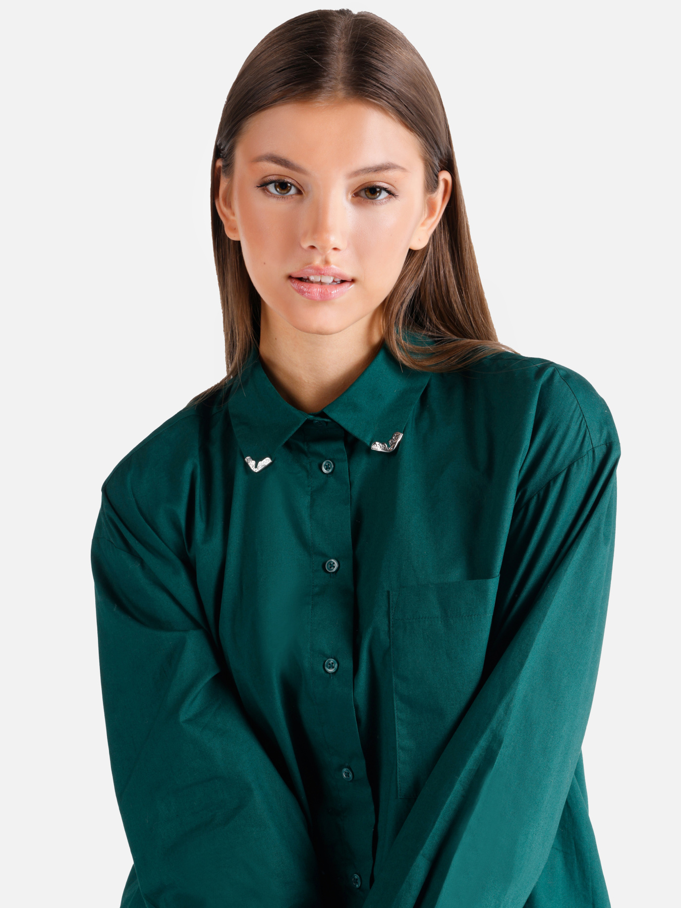 Рубашки Colin’s модель CL1065852_Q1.V1_GRE Фото