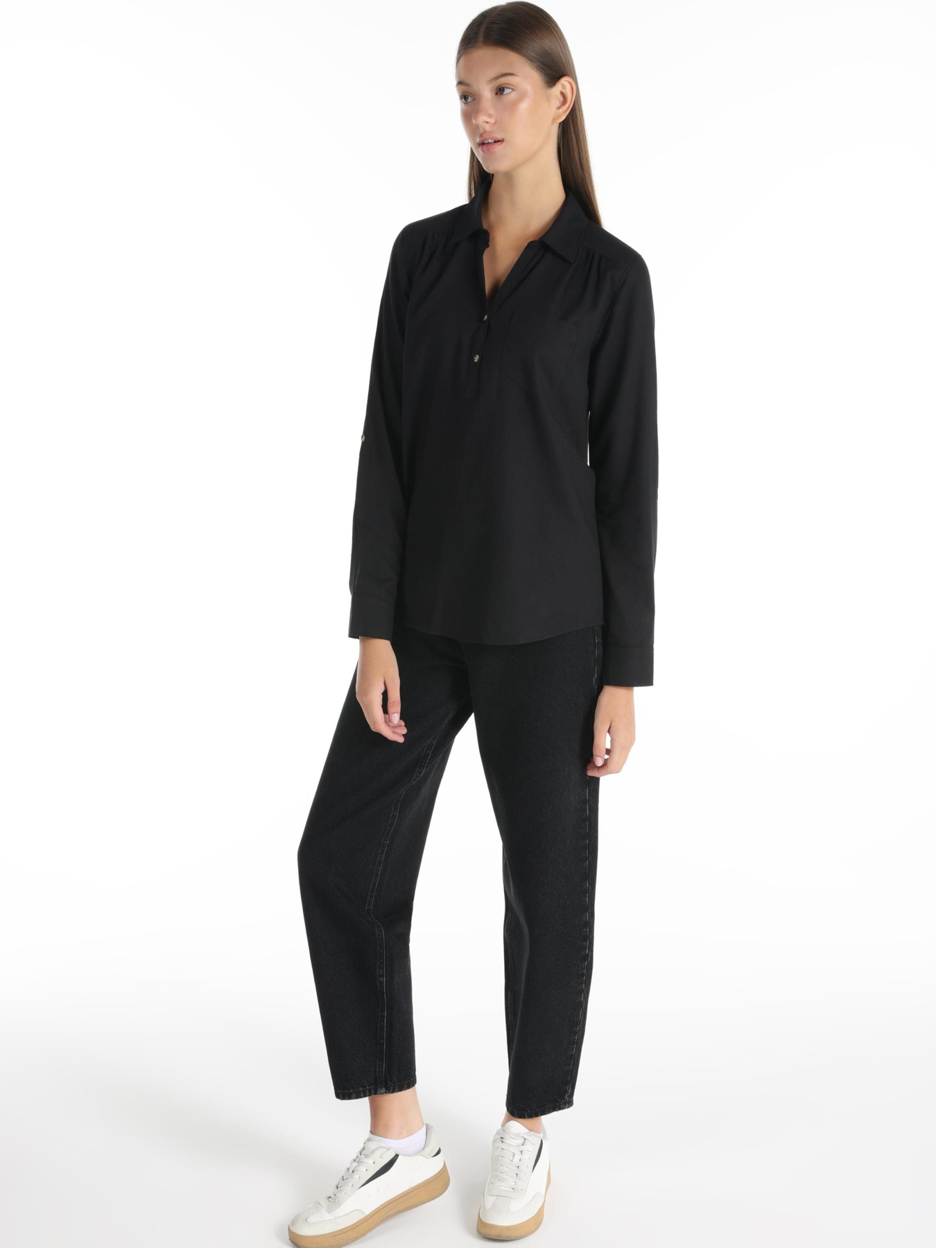 Сорочки Colin’s модель CL1058747_Q1.V1_BLK Фото