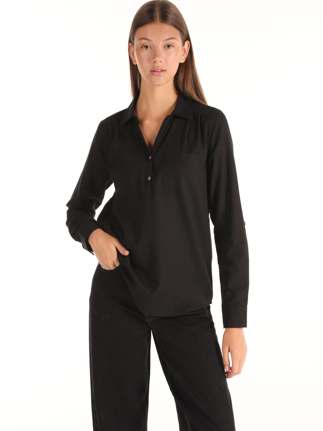Сорочки Colin’s модель CL1058747_Q1.V1_BLK Фото