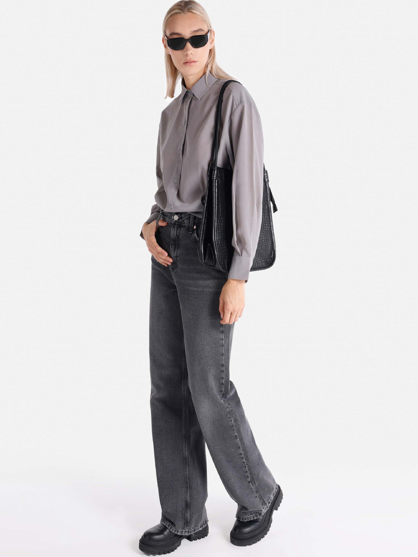 Сорочки Colin’s модель CL1065635_Q1.V1_GRA Фото