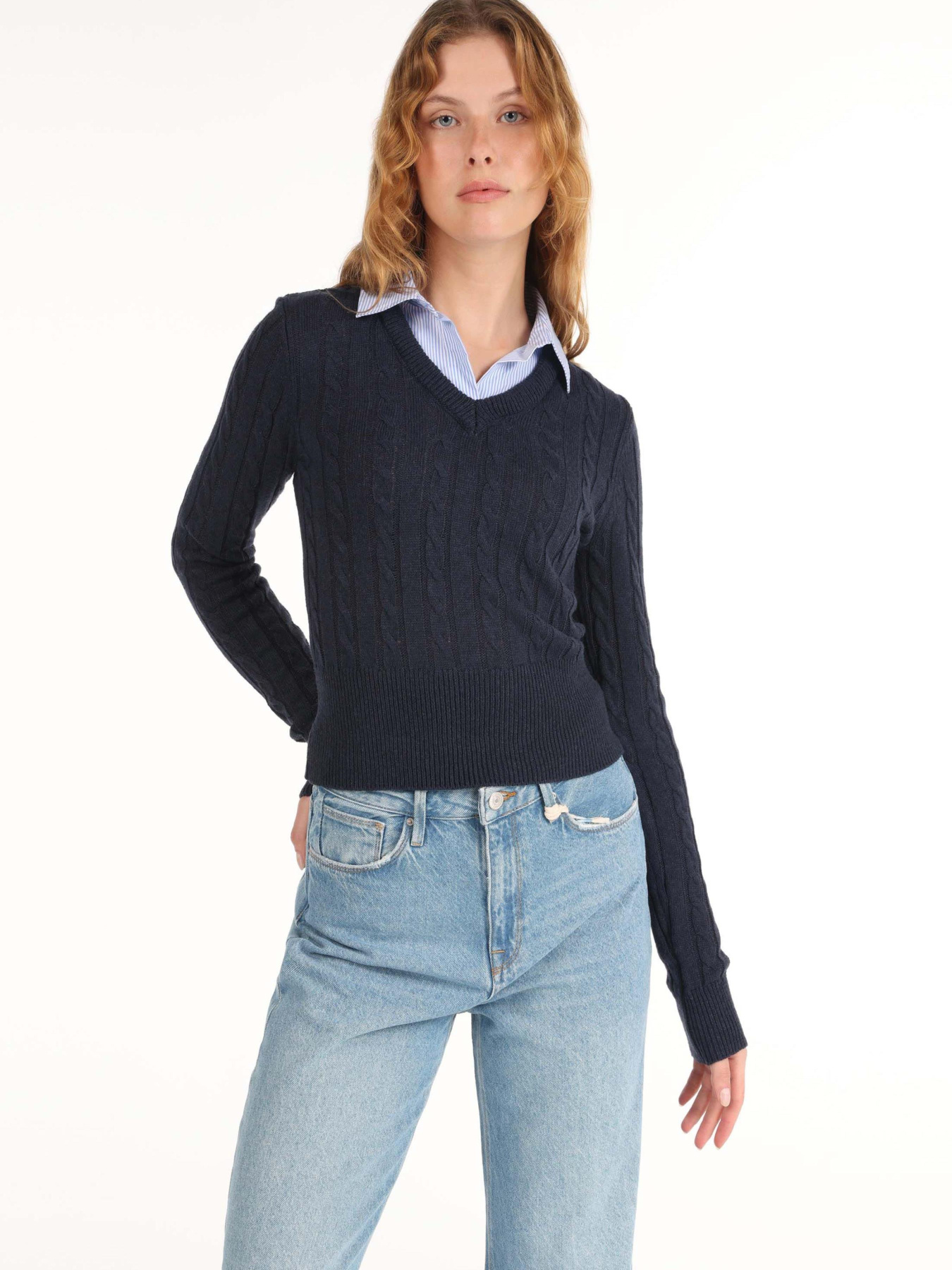 Кофты и свитера Colin’s модель CL1065253_Q1.V1_NAV Фото