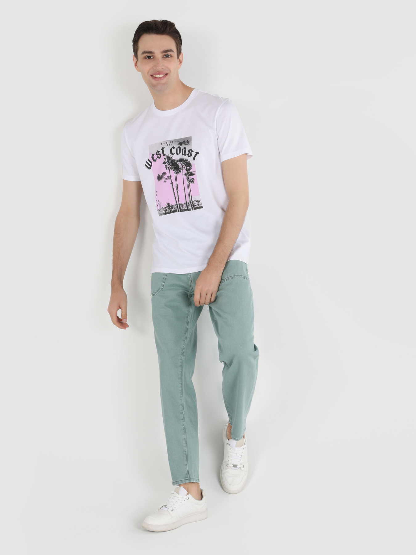 Футболки и поло Colin’s модель CL1063659_Q1.V1_WHT Фото