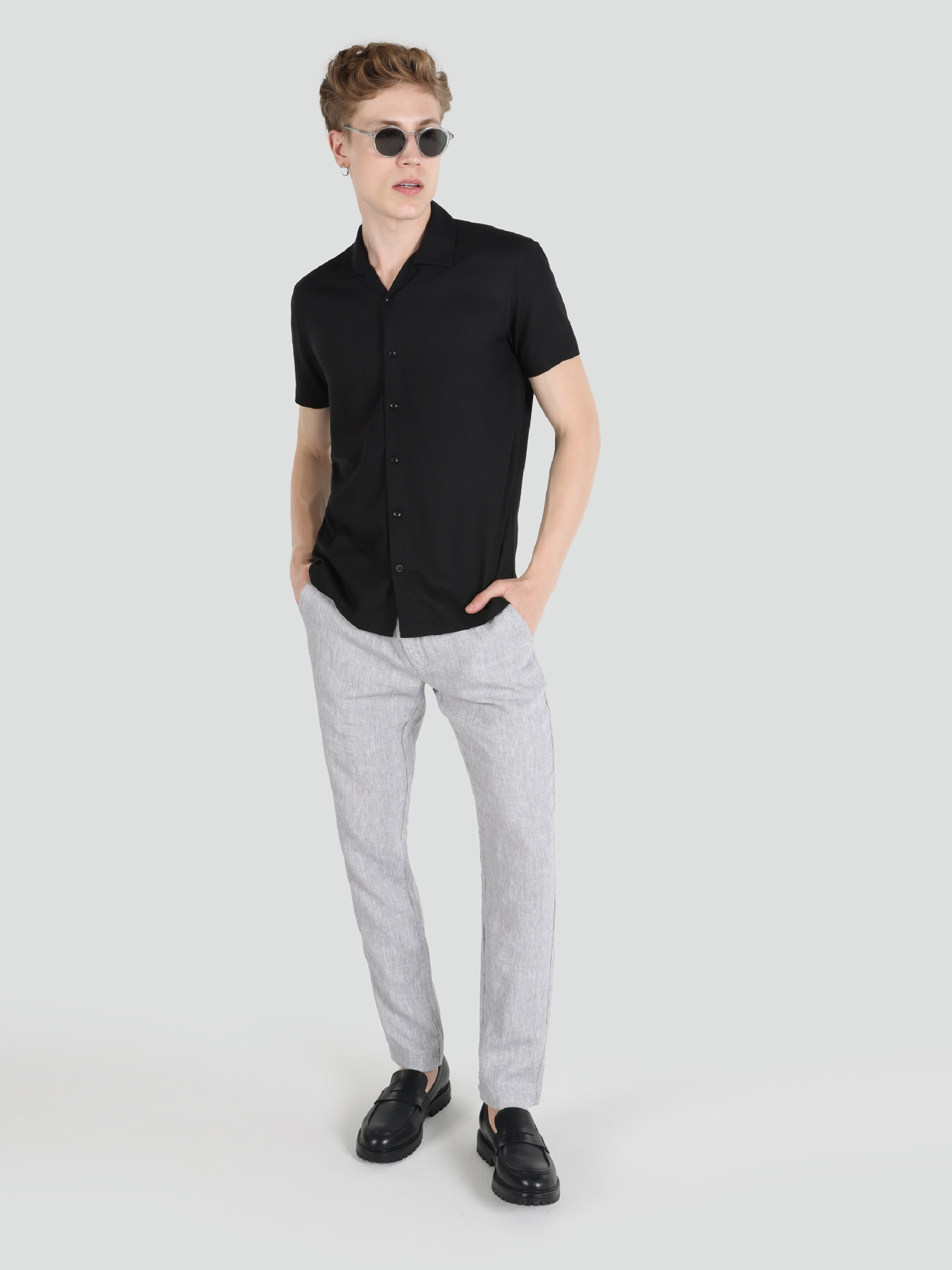 Сорочки Colin’s модель CL1064181_Q1.V1_BLK Фото