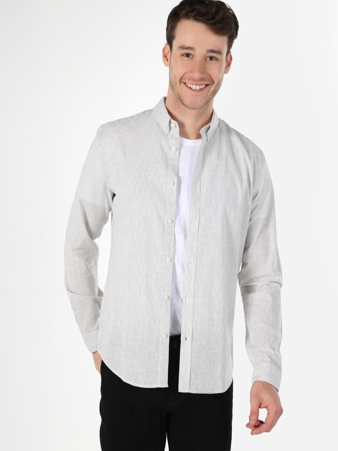 Сорочки Colin’s модель CL1062882_Q1.V1_GRA Фото