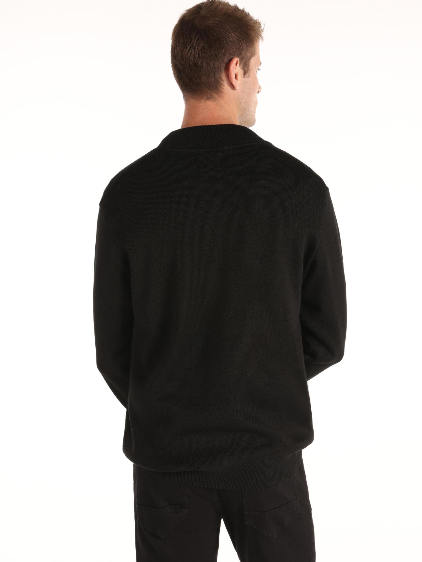 Кофты и свитера Colin’s модель CL1064848_Q1.V1_BLK Фото