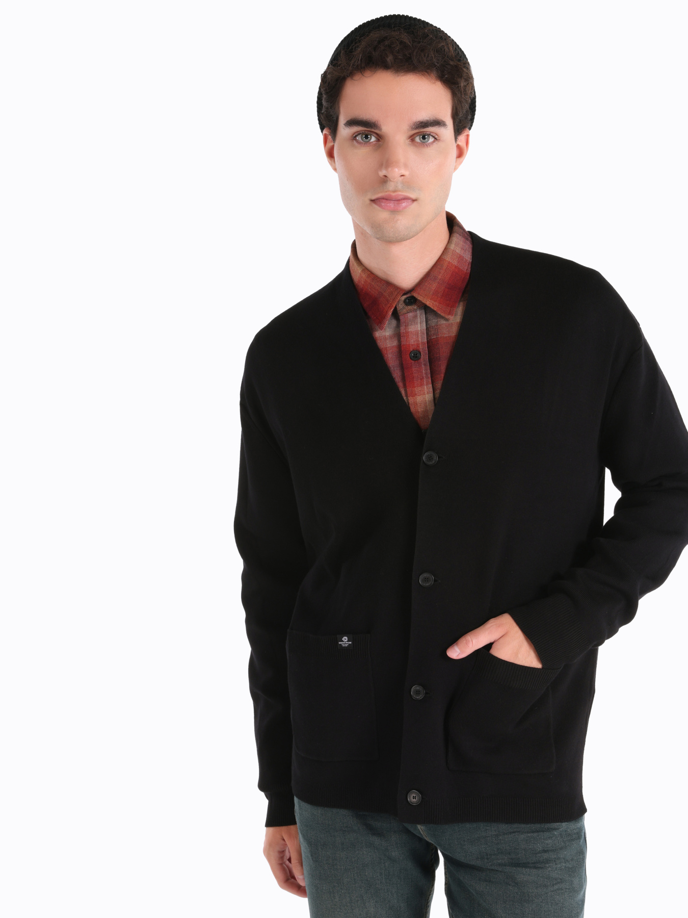 Худи и свитшоты Colin’s модель CL1065216_Q1.V1_BLK Фото