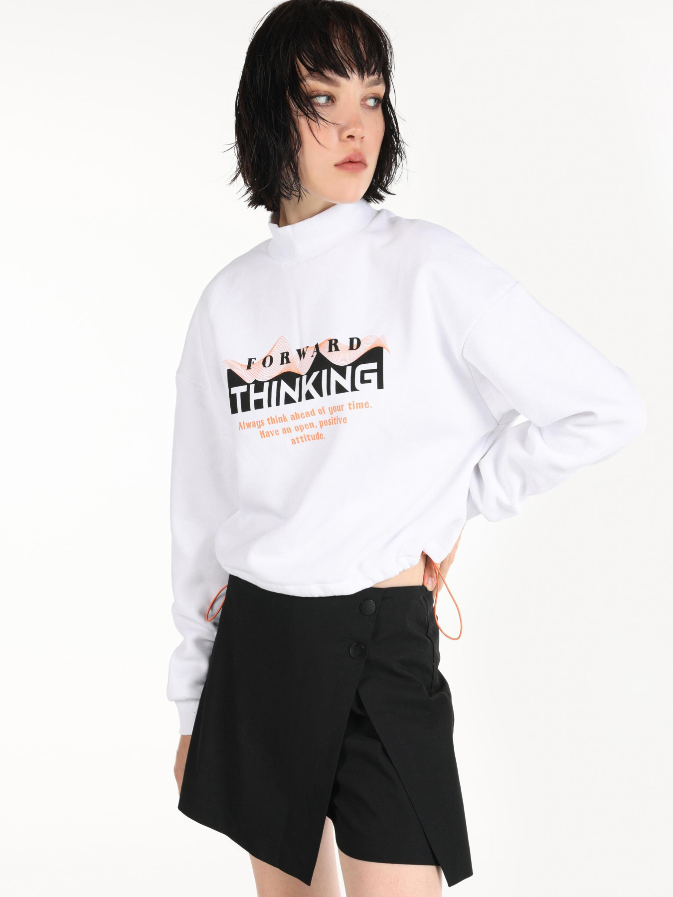 Кофты и свитера Colin’s модель CL1065081_Q1.V1_WHT Фото