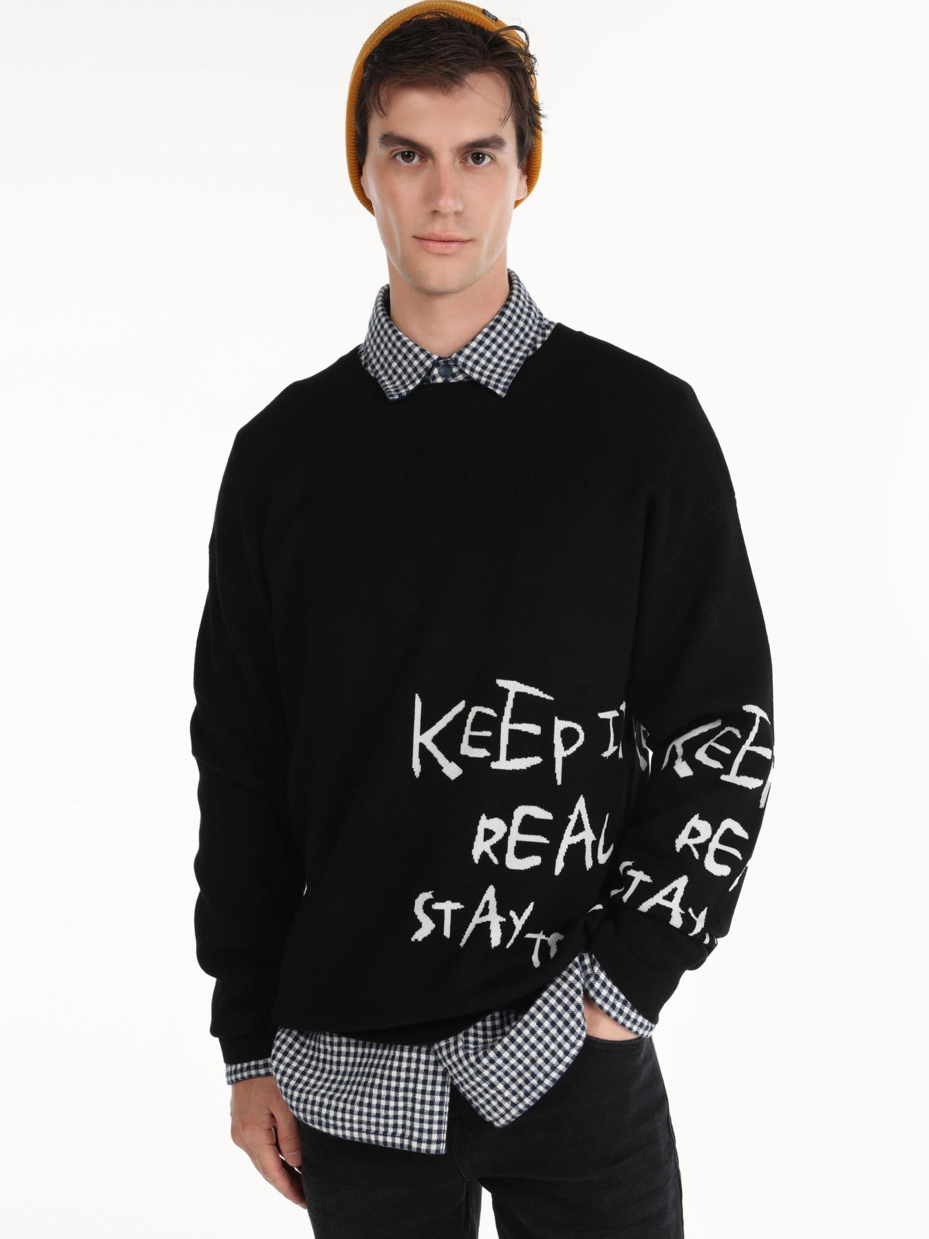 Худи и свитшоты Colin’s модель CL1065571_Q1.V1_BLK Фото