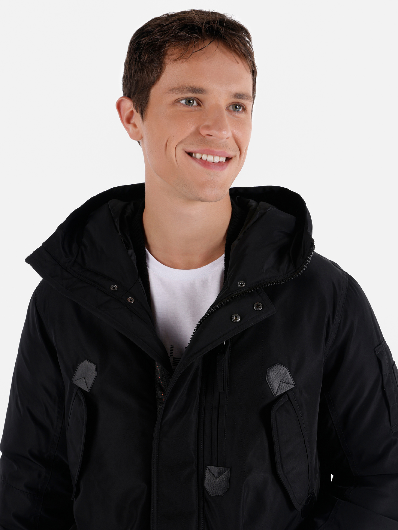 Куртки и дубленки Colin’s модель CL1065808_Q1.V1_BLK Фото