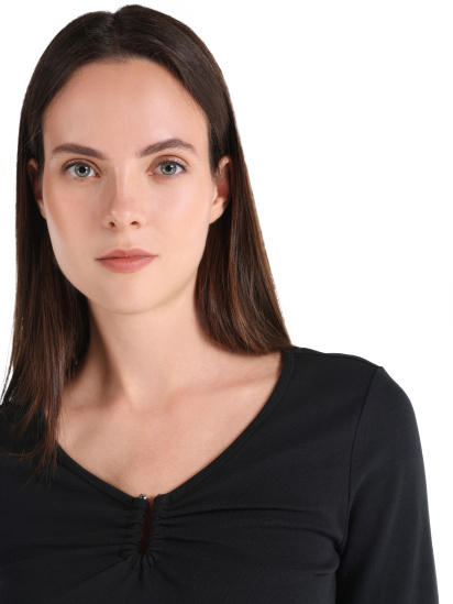 Кофты и свитера Colin’s модель CL1065170_Q1.V1_BLK — фото 4 - INTERTOP