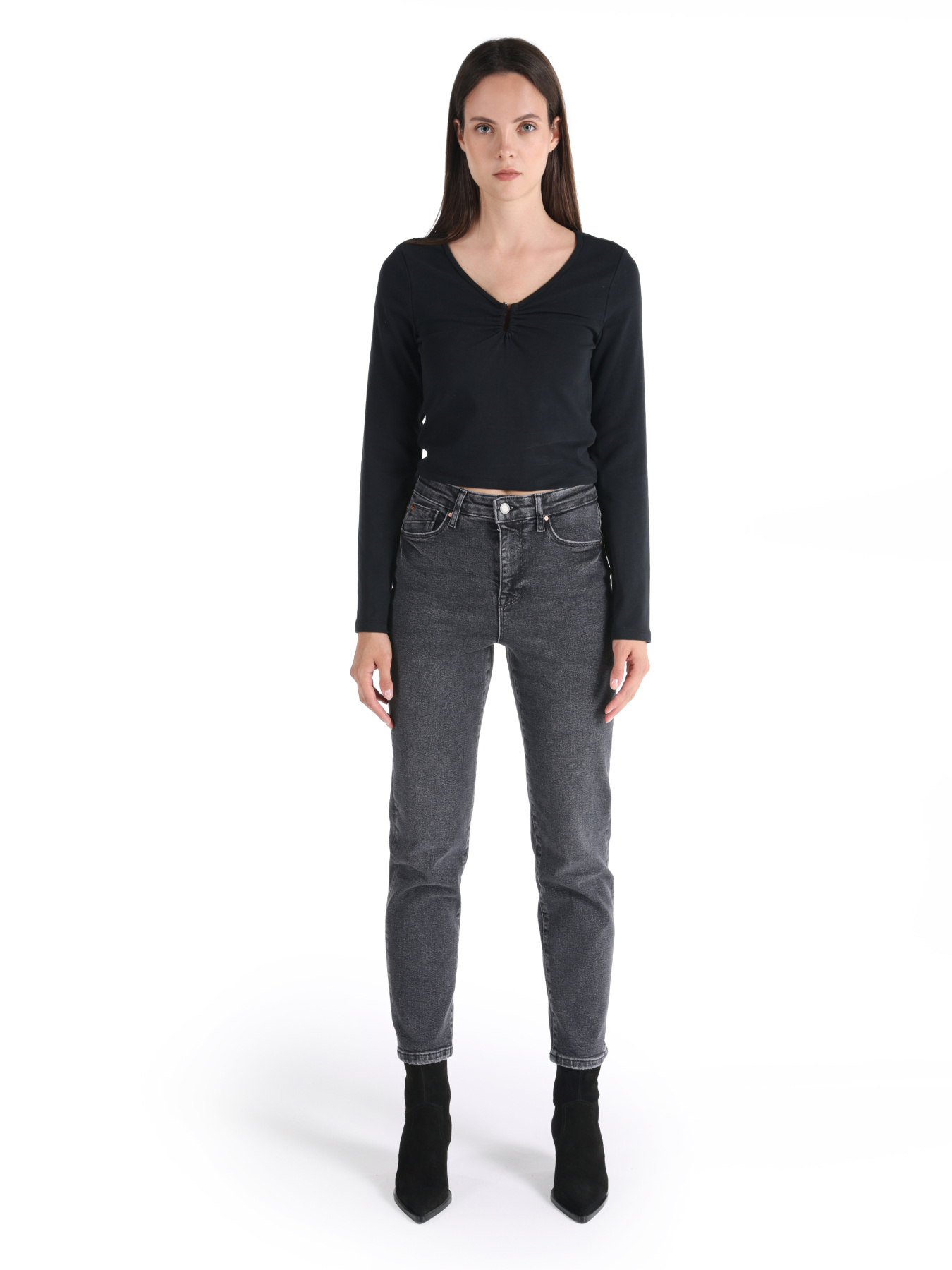 Худи и свитшоты Colin’s модель CL1065170_Q1.V1_BLK Фото