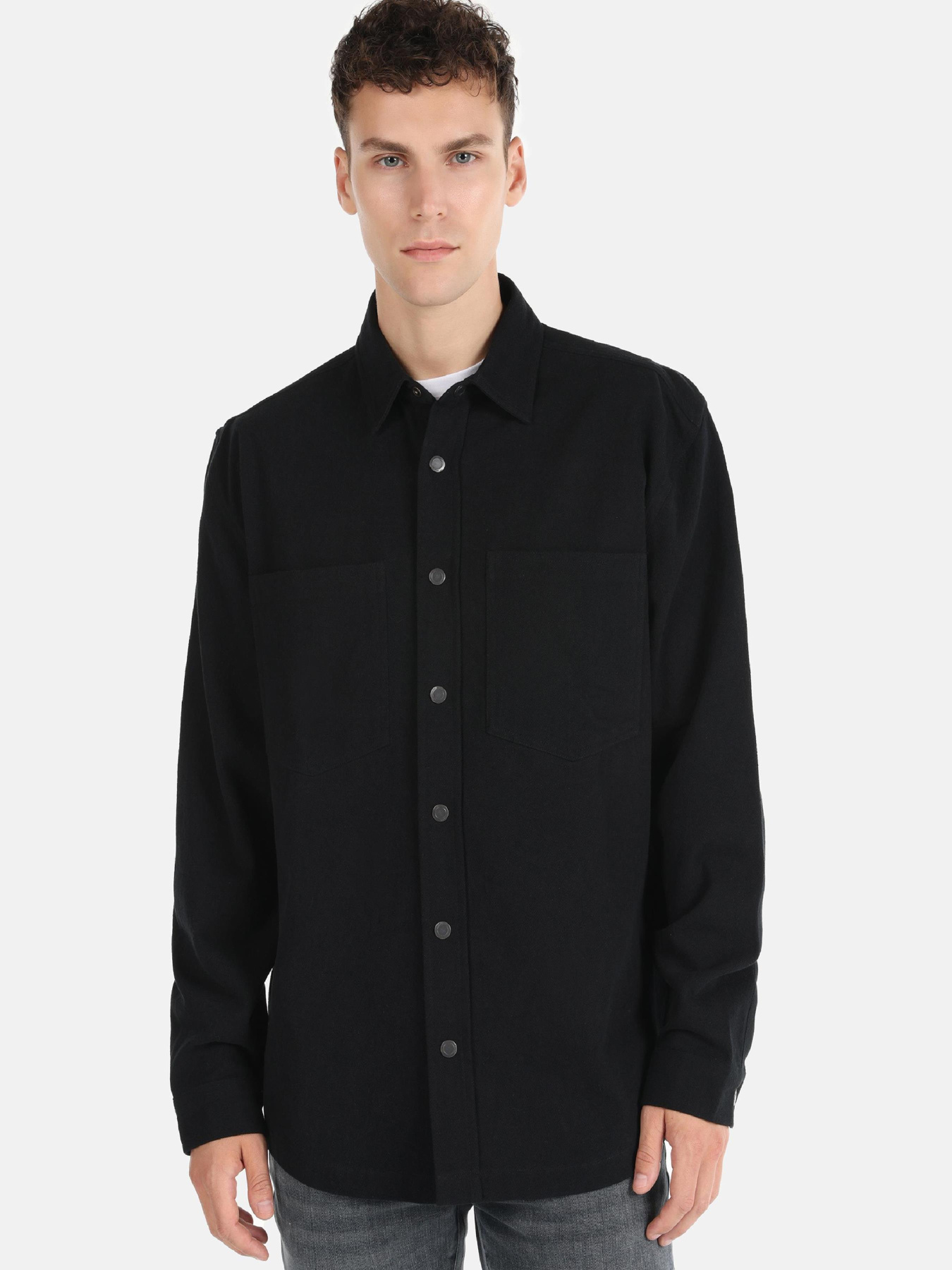 Сорочки Colin’s модель CL1065533_Q1.V1_BLK Фото