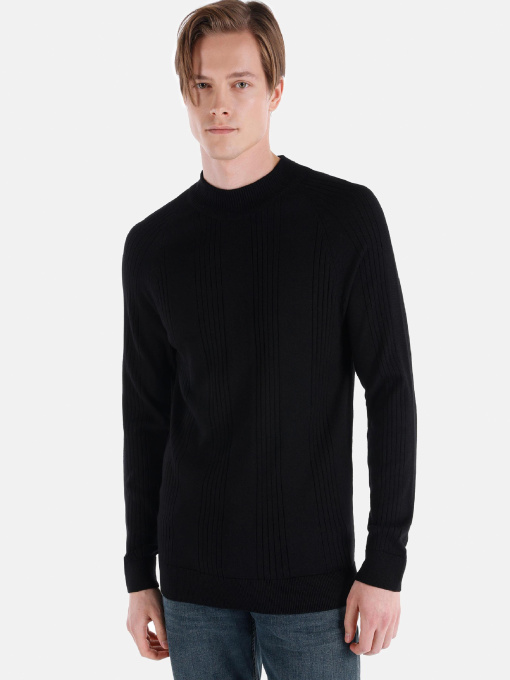 Кофты и свитера Colin’s модель CL1064873_Q1.V1_BLK Фото