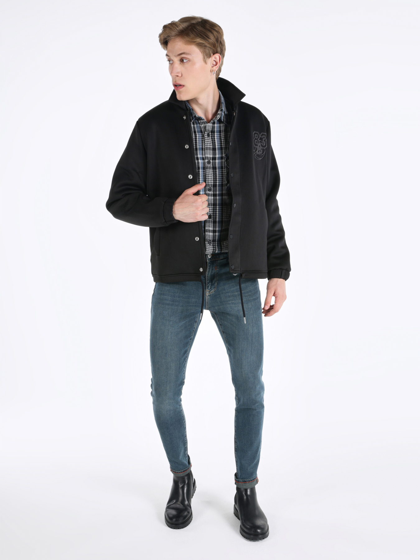 Куртки та дублянки Colin’s модель CL1065207_Q1.V1_BLK Фото