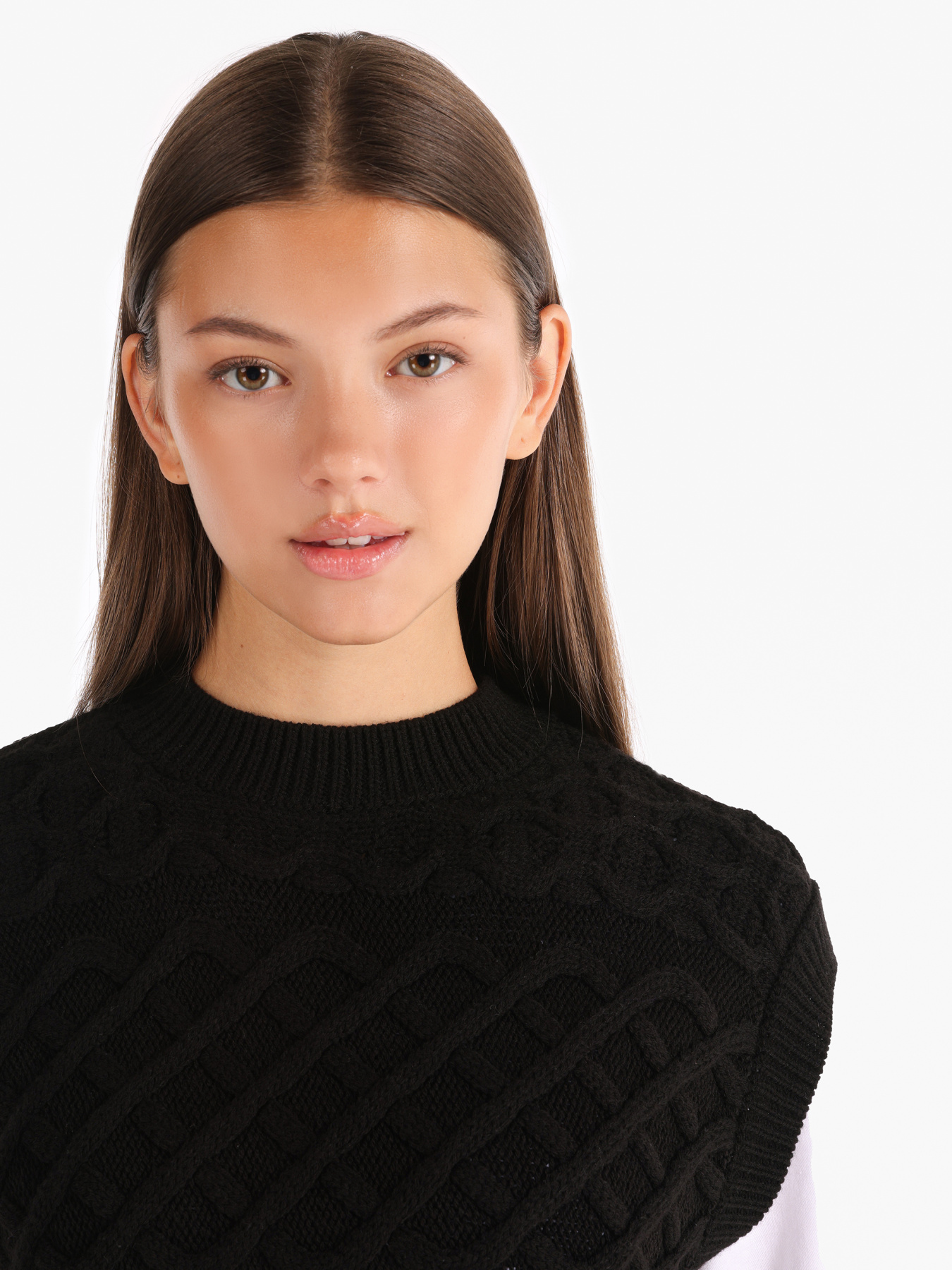 Кофты и свитера Colin’s модель CL1065969_Q1.V1_BLK Фото