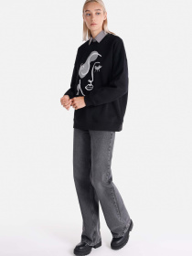 Кофти та светри Colin’s модель CL1065918_Q1.V1_BLK Фото