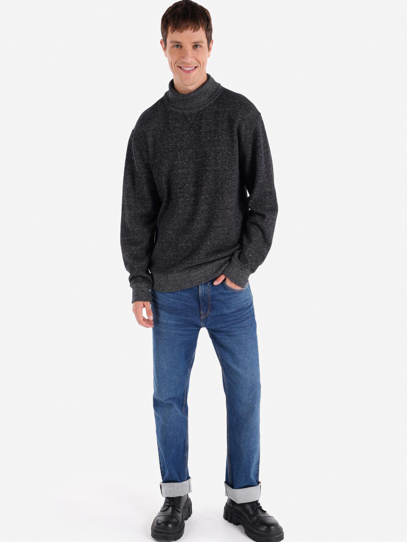 Худи и свитшоты Colin’s модель CL1065665_Q1.V1_BLK Фото