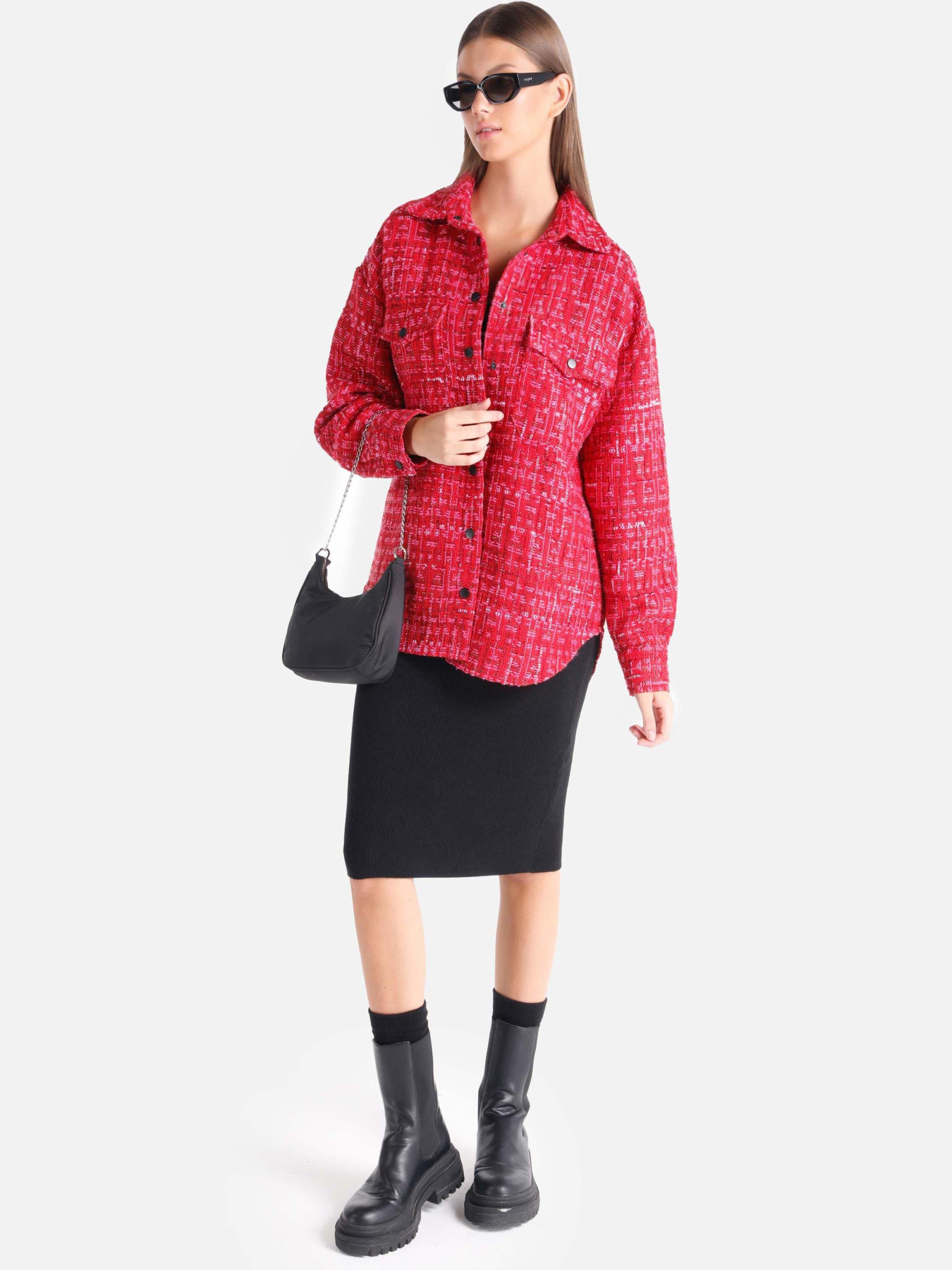 Рубашки Colin’s модель CL1065889_Q1.V1_RED Фото