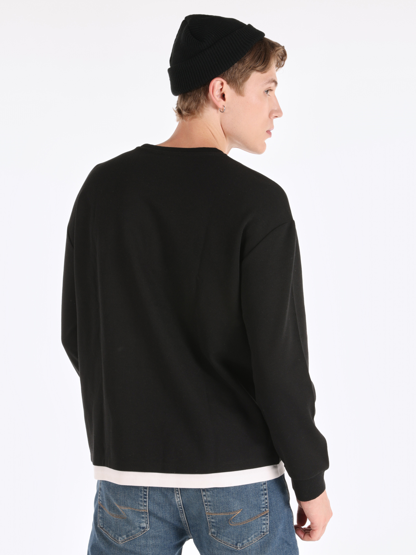 Кофты и свитера Colin’s модель CL1065598_Q1.V1_BLK Фото