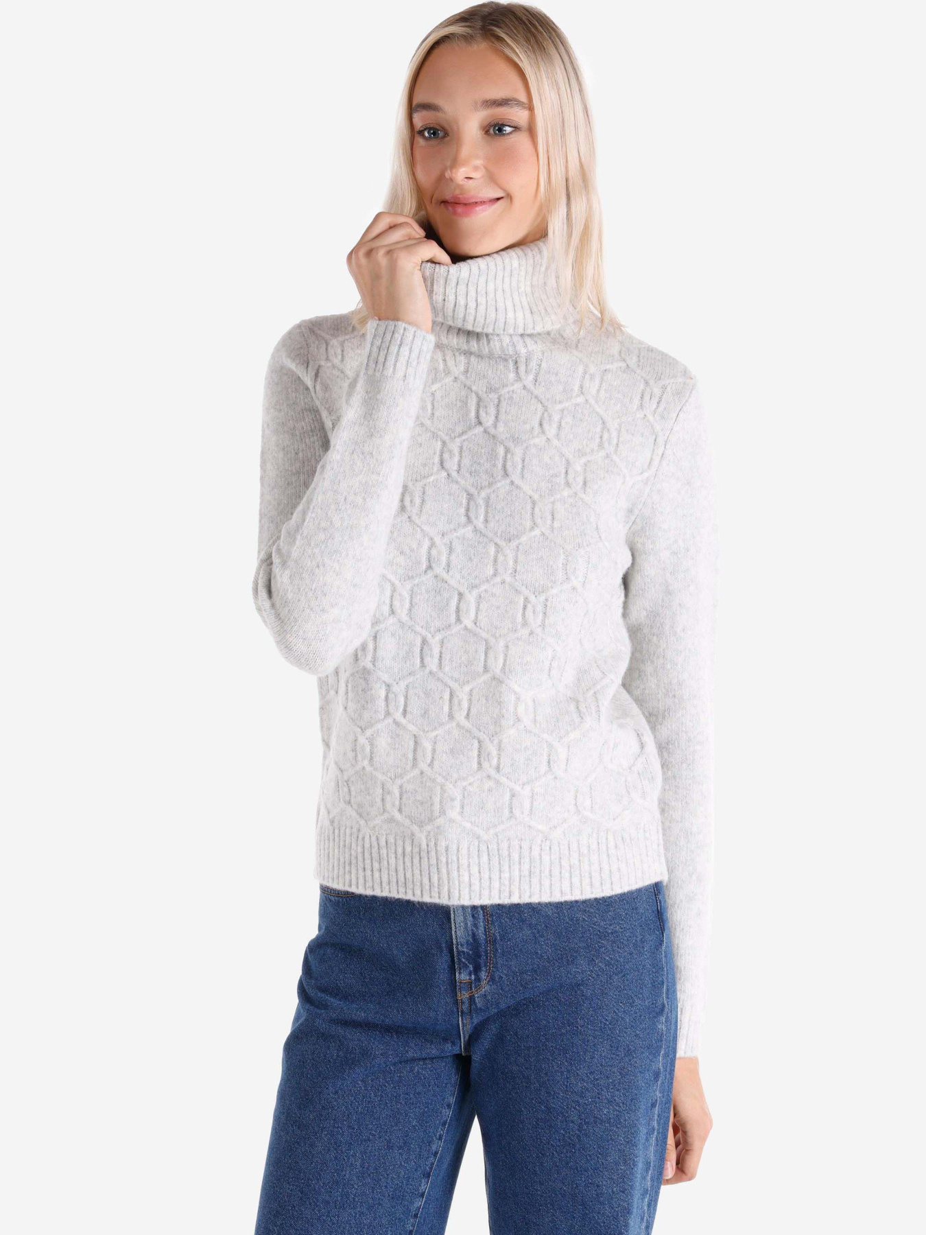 Кофты и свитера Colin’s модель CL1066042_Q1.V1_LGM Фото