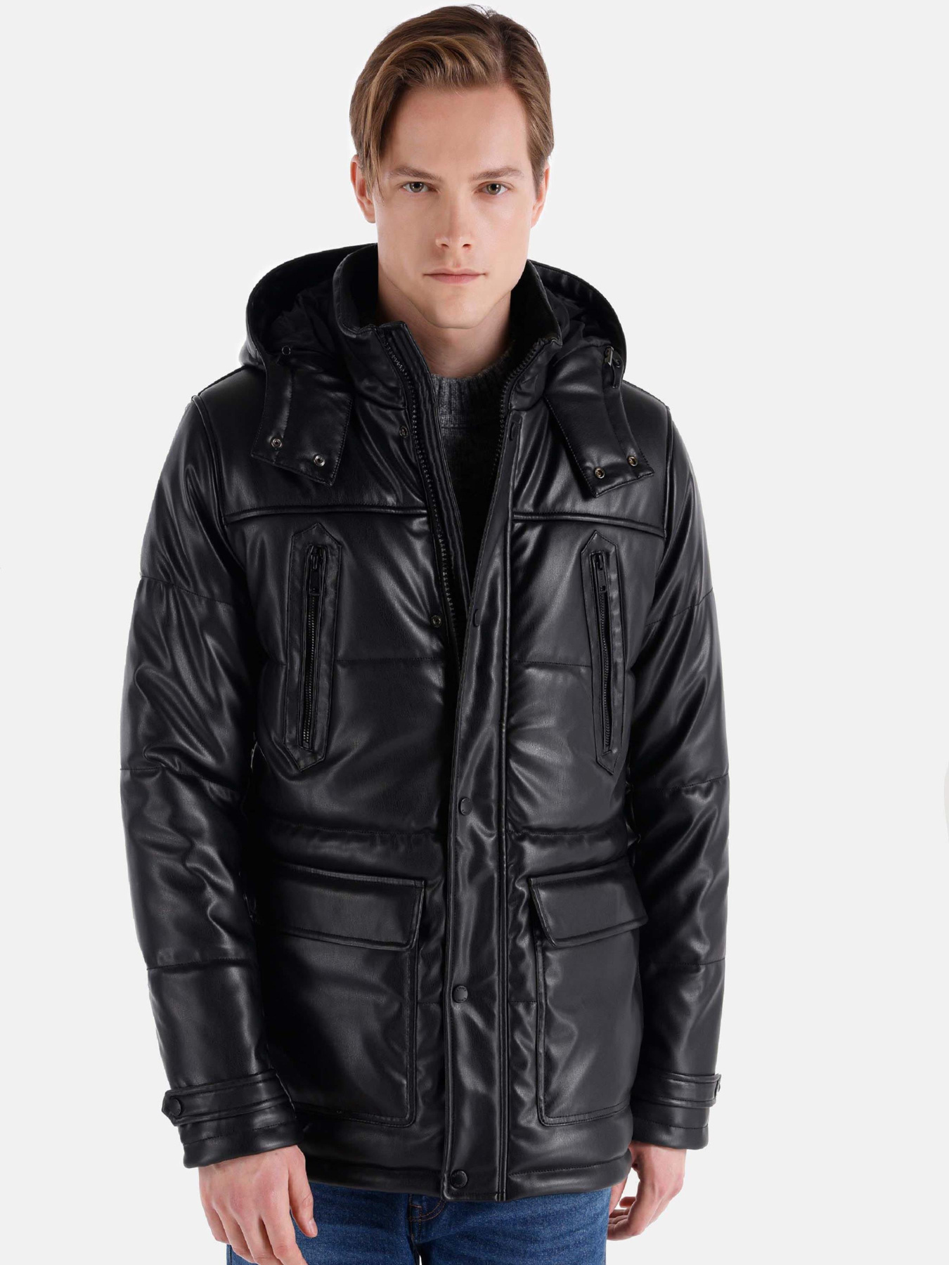 Куртки и дубленки Colin’s модель CL1064989_Q1.V1_BLK Фото