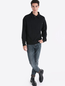 Кофты и свитера Colin’s модель CL1064939_Q1.V1_BLK Фото