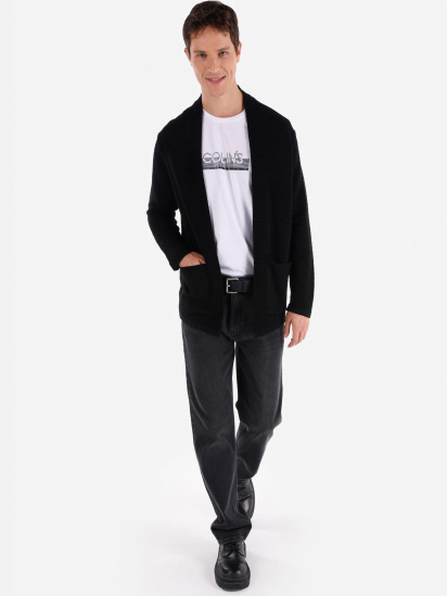 Кофти та светри Colin’s модель CL1065572_Q1.V1_BLK — фото 3 - INTERTOP