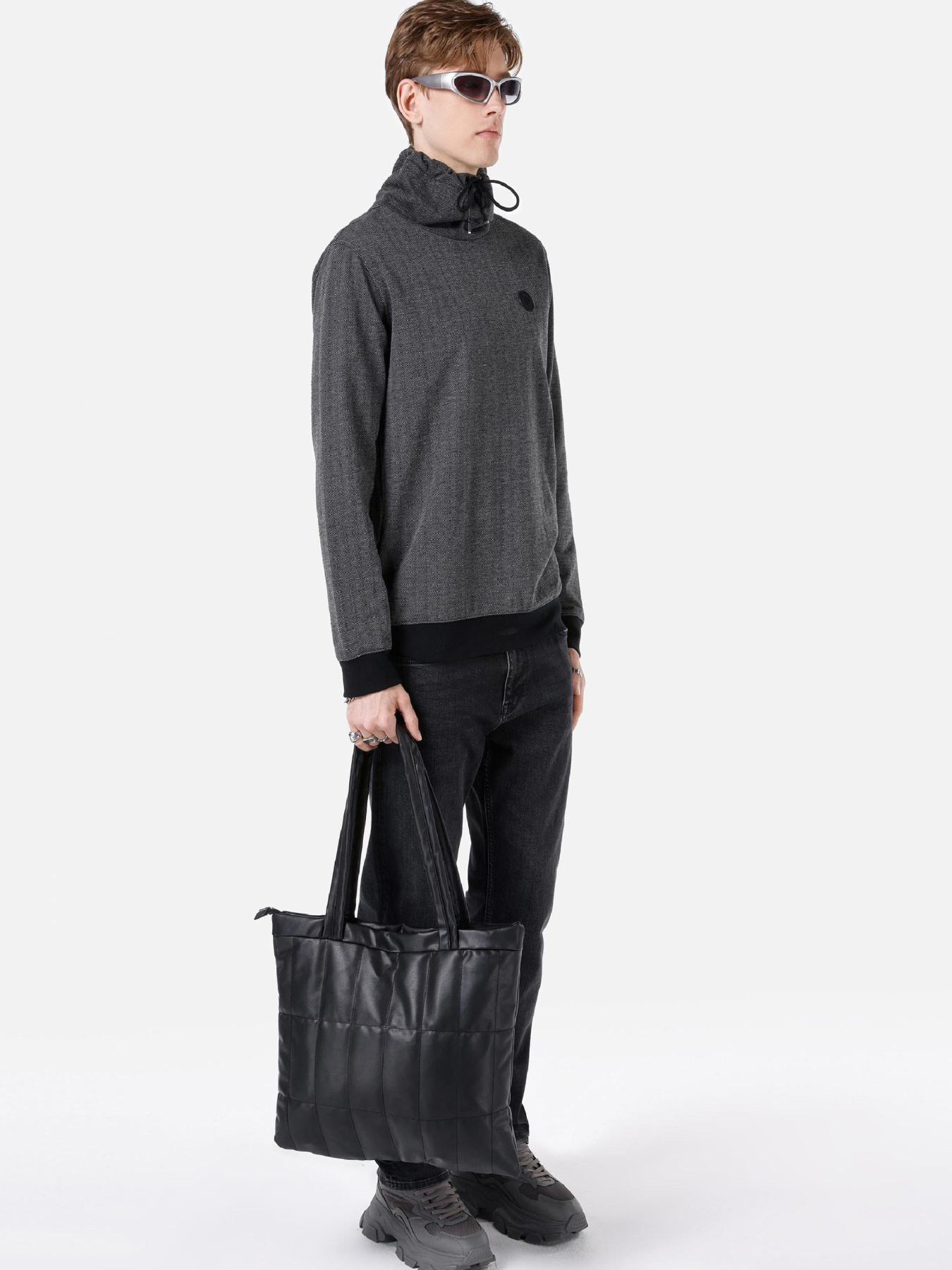 Худи и свитшоты Colin’s модель CL1064825_Q1.V1_BLK Фото