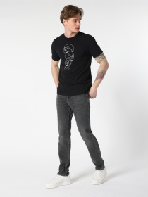 Футболки і поло Colin’s модель CL1064115_Q1.V1_BLK Футболки і поло Colin’s модель CL1064115_Q1.V1_BLK Фото