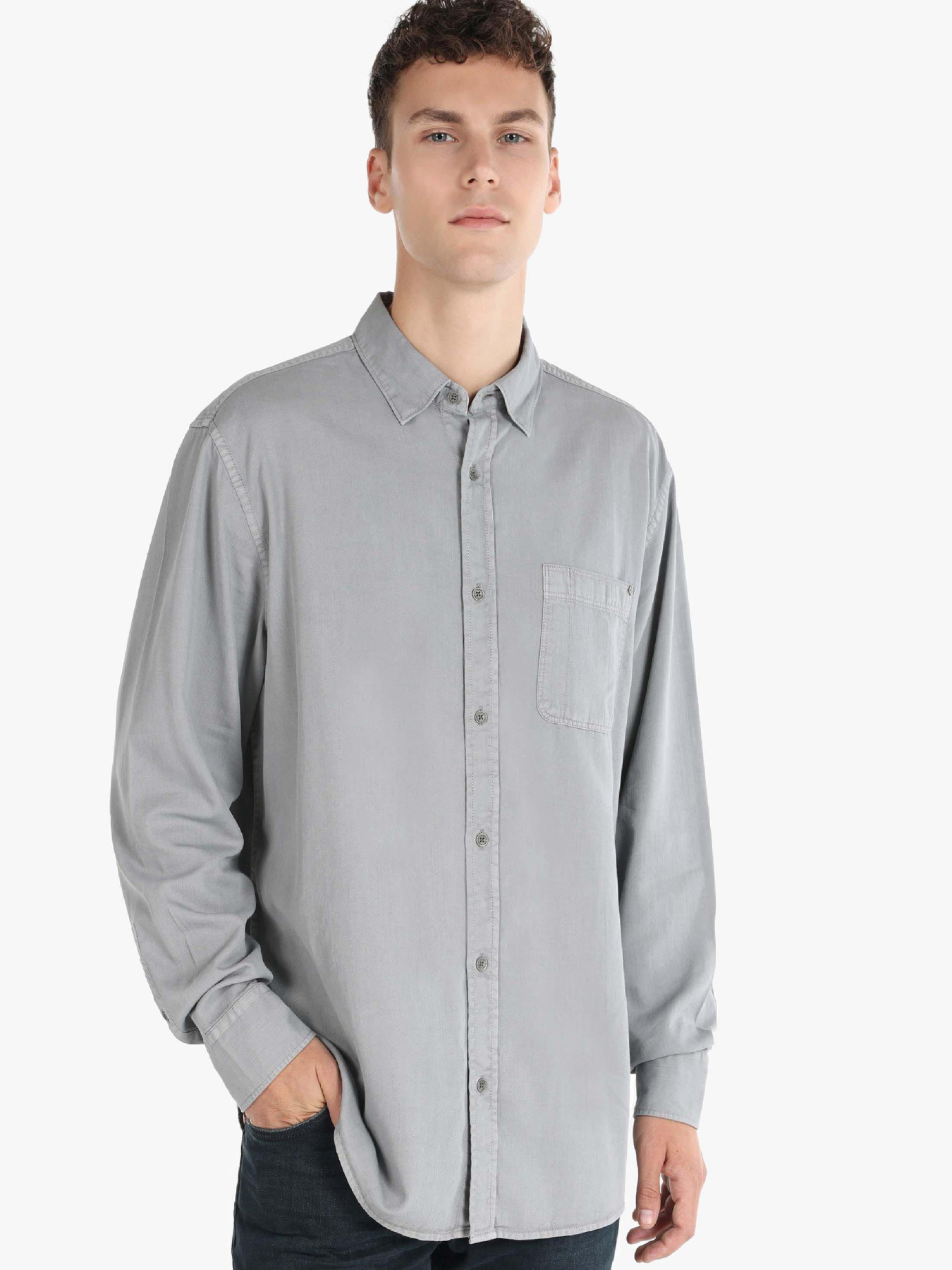 Рубашки Colin’s модель CL1064676_Q1.V1_GRA Фото