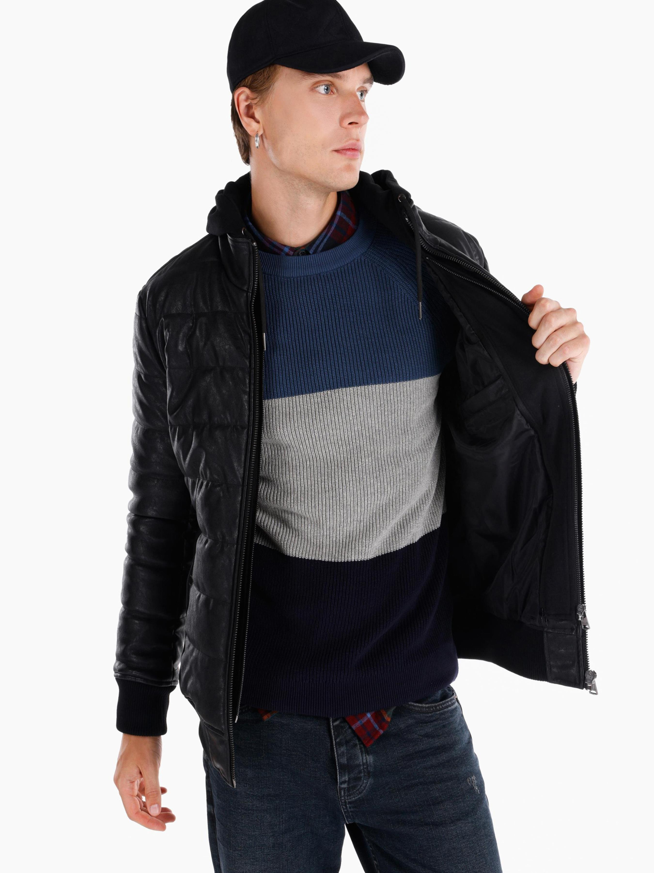 Куртки и дубленки Colin’s модель CL1064987_Q1.V1_BLK Фото