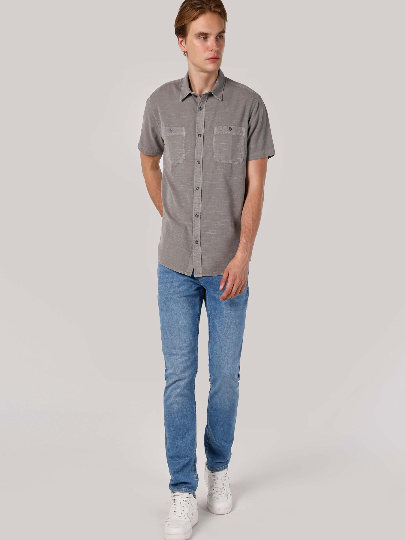 Сорочки Colin’s модель CL1063641_Q1.V1_GRA Фото