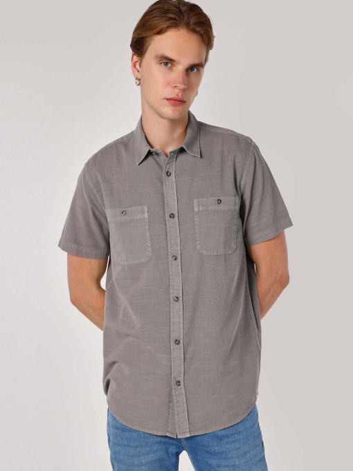 Рубашки Colin’s модель CL1063641_Q1.V1_GRA Фото