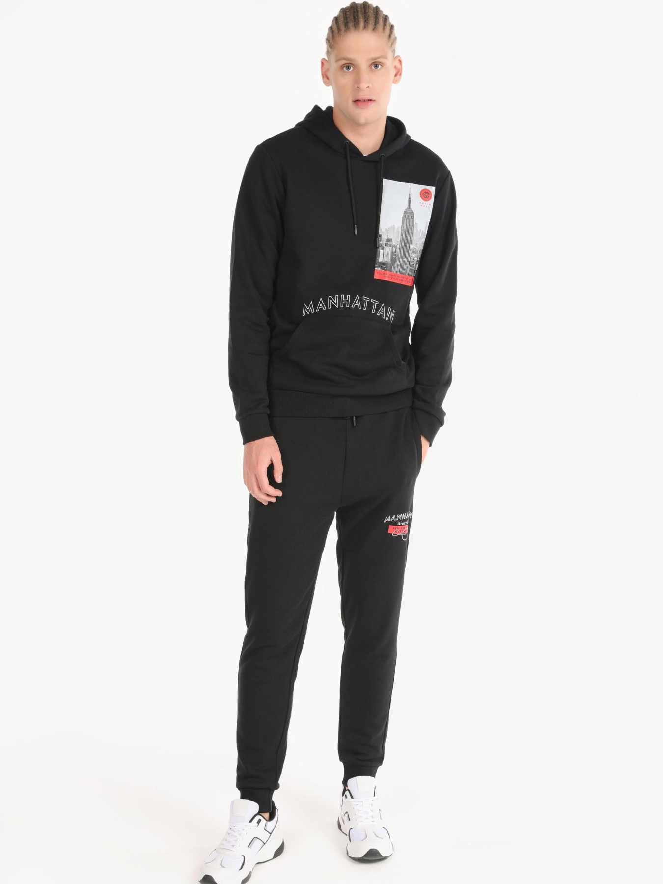 Кофты и свитера Colin’s модель CL1064781_Q1.V1_BLK Фото