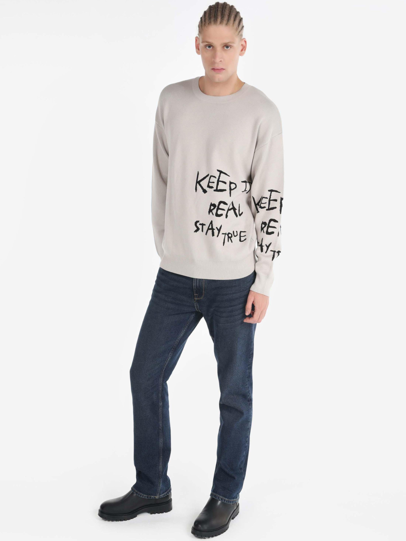 Кофты и свитера Colin’s модель CL1065571_Q1.V1_STN Фото