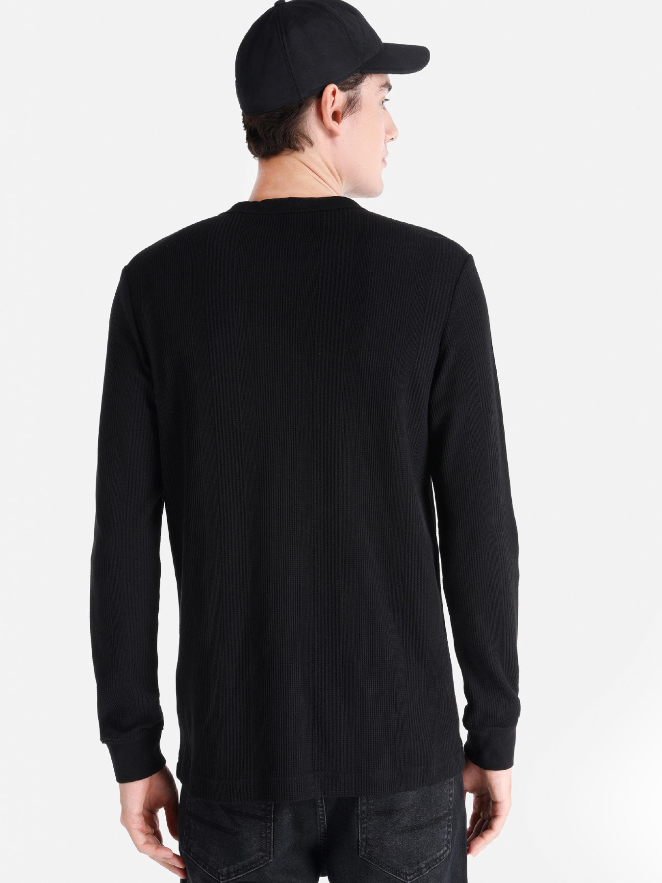 Кофты и свитера Colin’s модель CL1061771_Q1.V1_BLK Фото